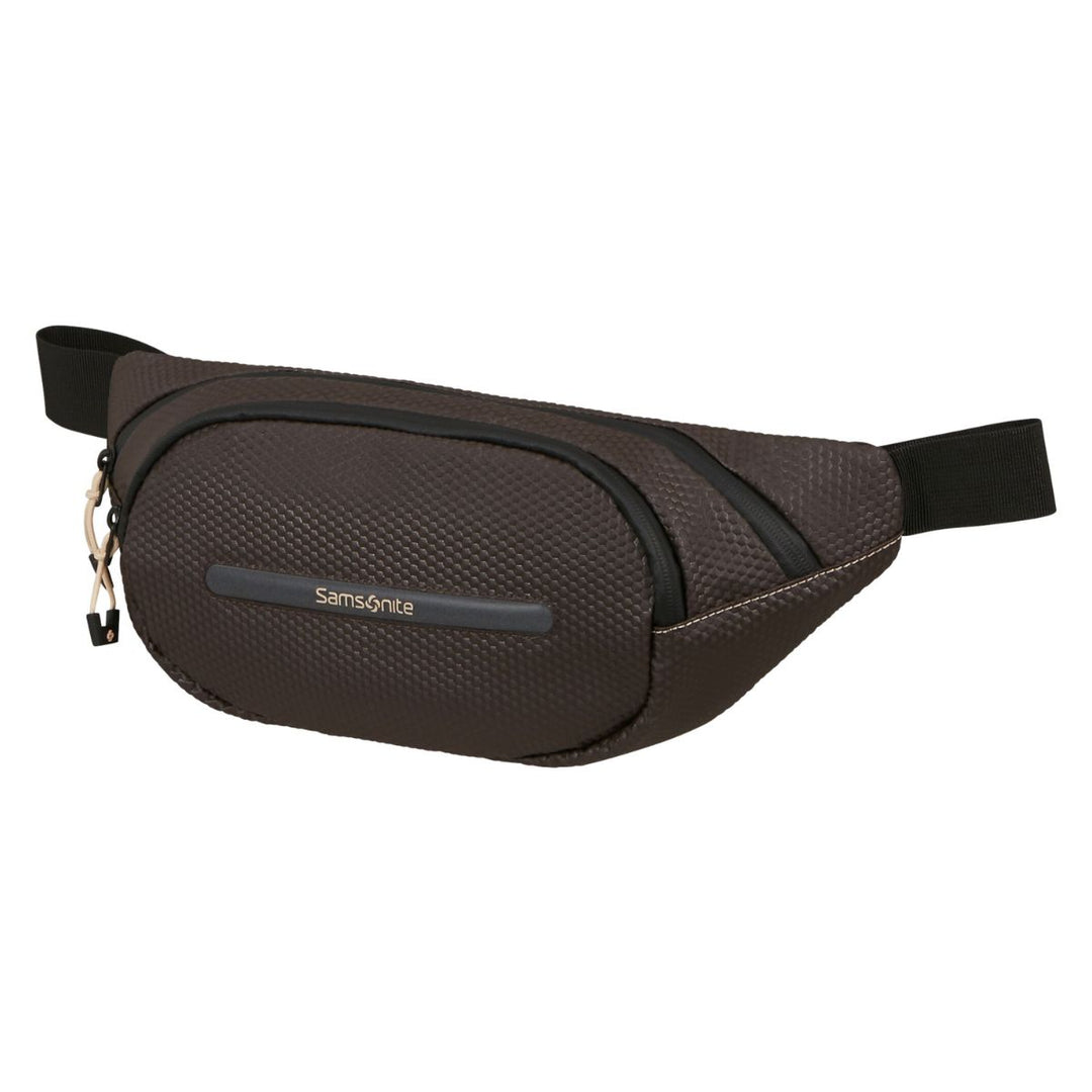 Voorzijde van de Samsonite Ecodiver Heuptas #kleur_coffee-bean