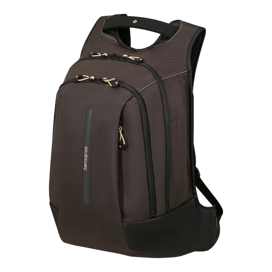 Voorzijde van de Samsonite Ecodiver laptop rugzak L Coffee-Bean #kleur_coffee-bean