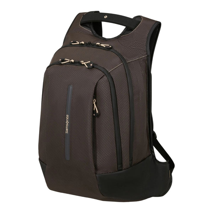 Voorzijde van de Samsonite Ecodiver laptop rugzak L Coffee-Bean #kleur_coffee-bean