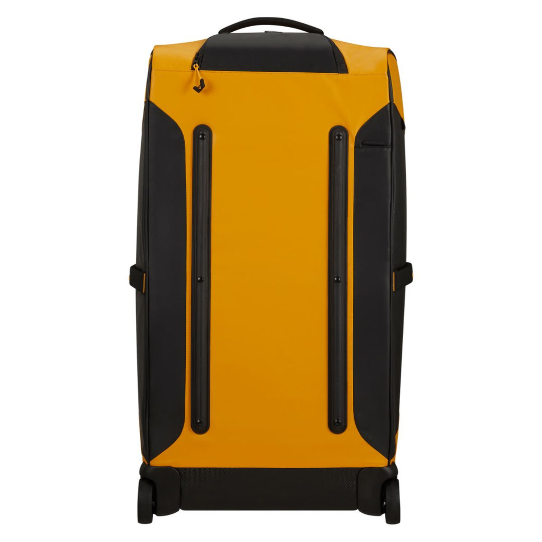 Achterkant Samsonite Ecodiver Reistas op wielen Geel #kleur_geel