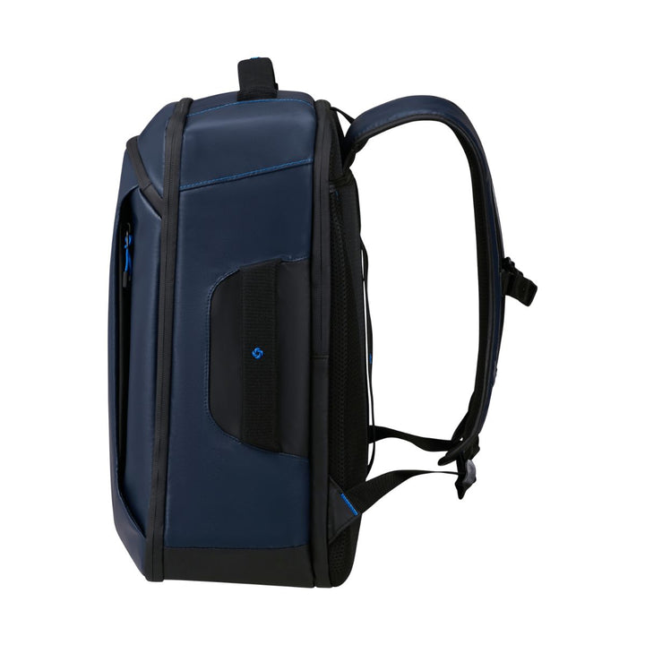 Zijkant van de Samsonite Ecodiver underseater M navy #kleur_navy
