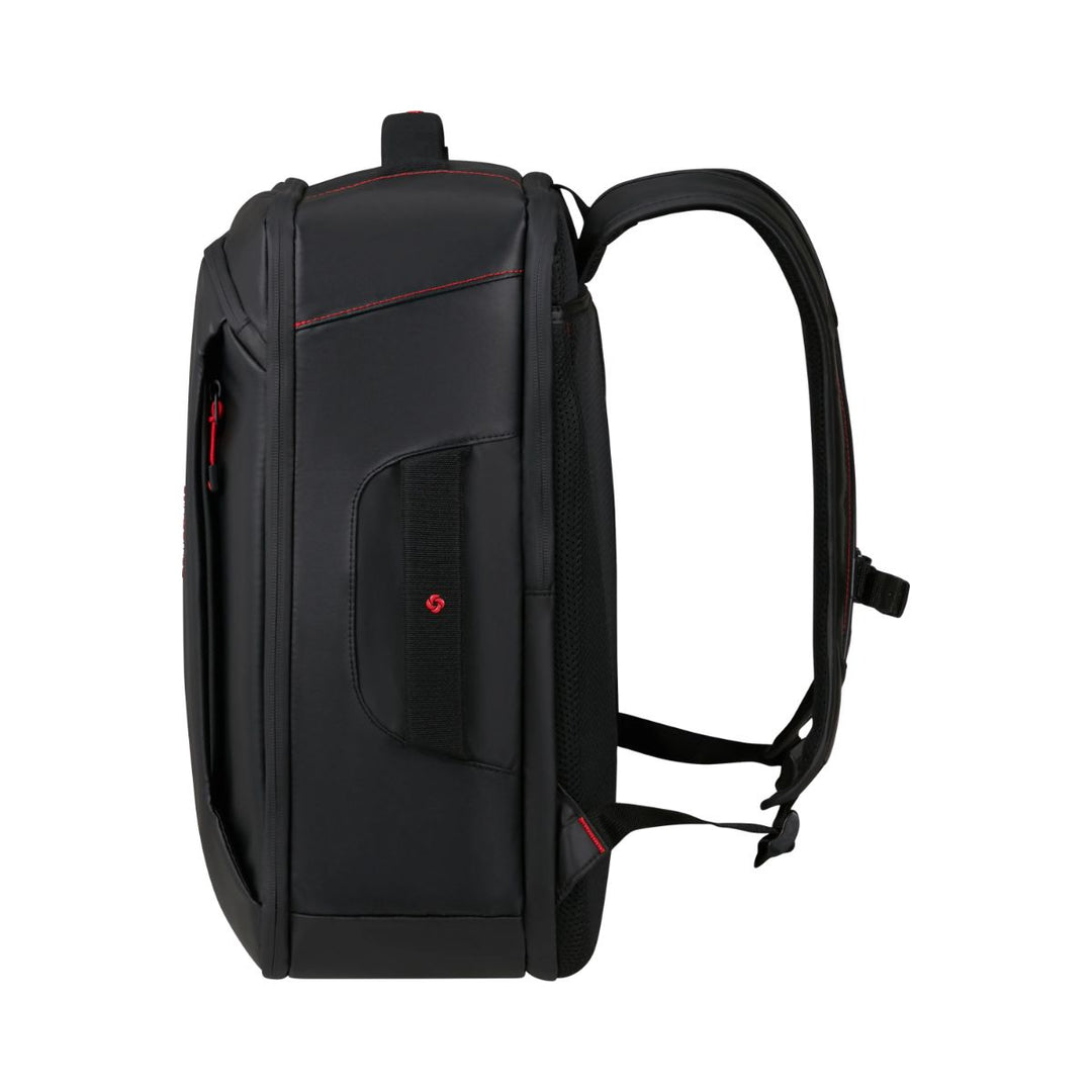 Zijkant Samsonite ecodiver underseater M zwart #kleur_zwart