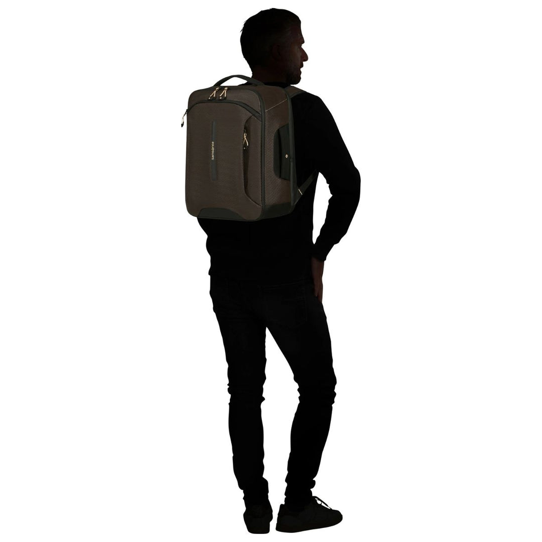 De Samsonite Ecodiver Underseater S in gebruik #kleur_coffee-bean