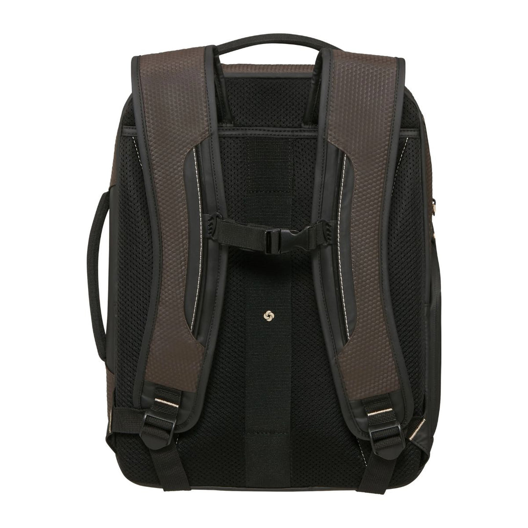 Achterkant van de Samsonite Ecodiver Underseater S #kleur_coffee-bean