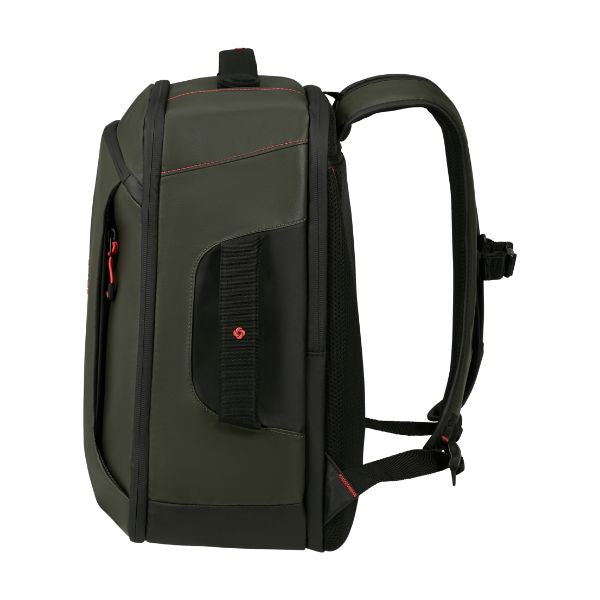Zijkant van de Samsonite Ecodiver underseater s Donkergroen #kleur_donkergroen