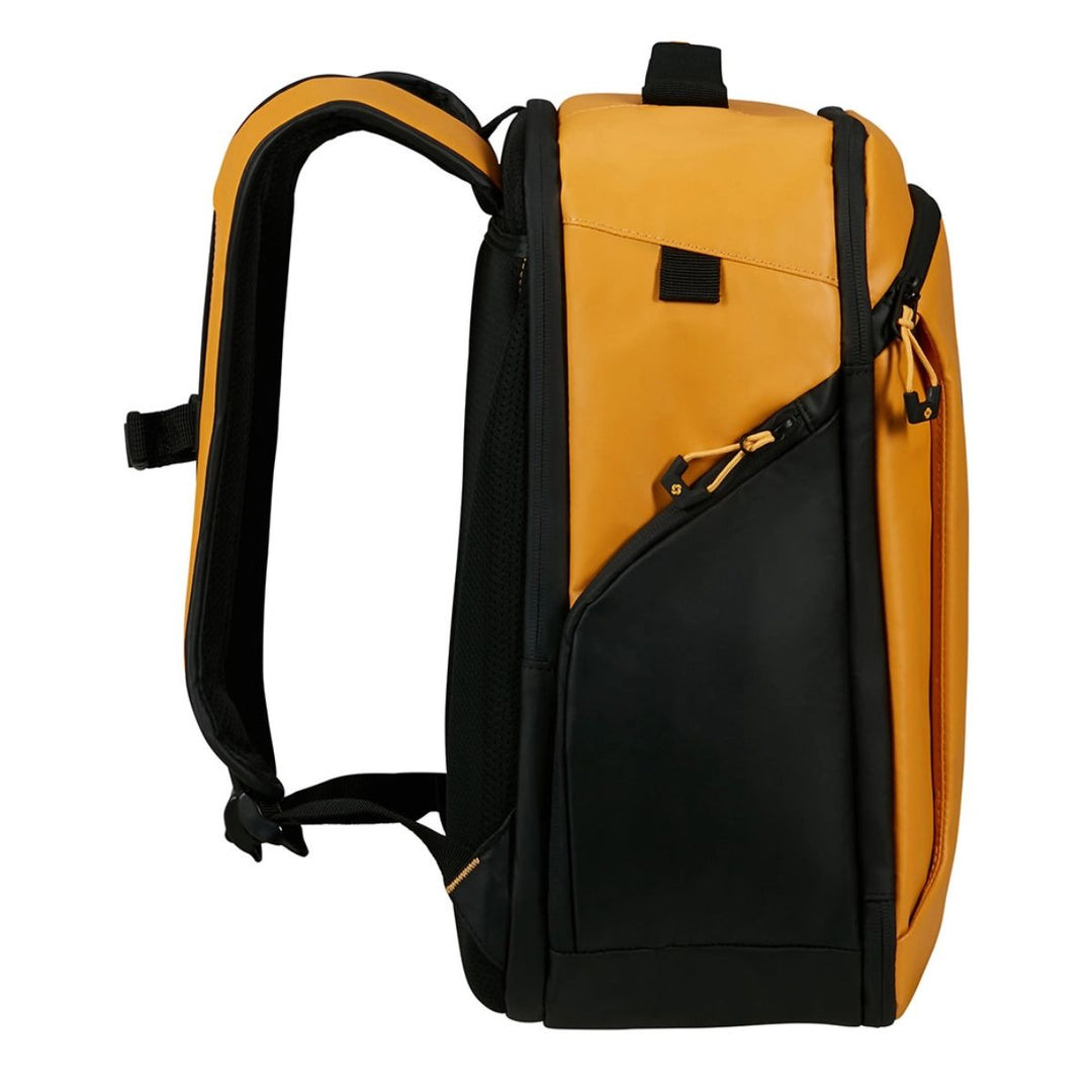 Zijkant van de Samsonite Ecodiver Underseater S Geel #kleur_geel