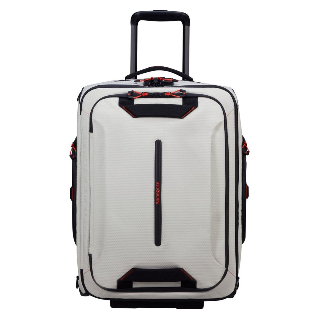 Voorkant Samsonite Ecodiver Handbagage reistas back pack wit #kleur_wit