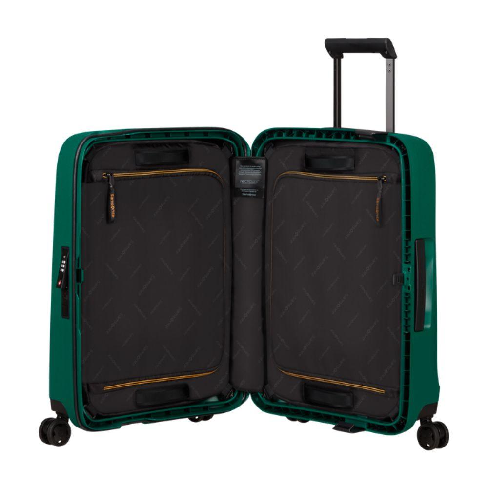 Binnenkant Samsonite Essens 55 Handbagage donker-groen #kleur_donker-groen