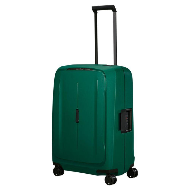 Voorzijde Samsonite essens 69 koffer donkergroen #kleur_donker-groen