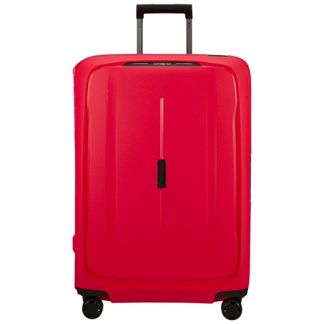 Voorkant Samsonite Essent 75 koffer rood #kleur_rood