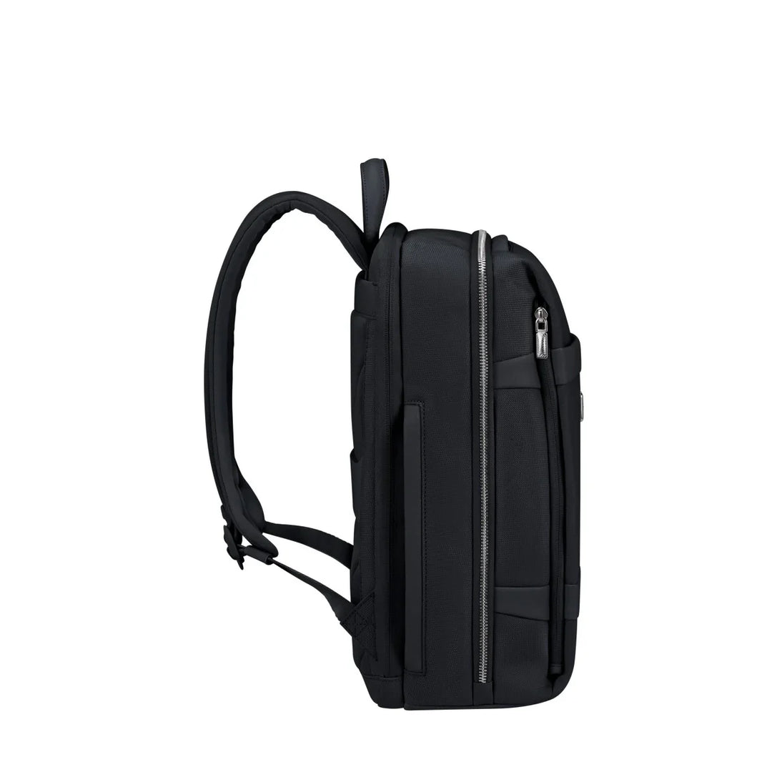 Zijkant van de Samsonite Image laptop rugzak 14 black #kleur_black