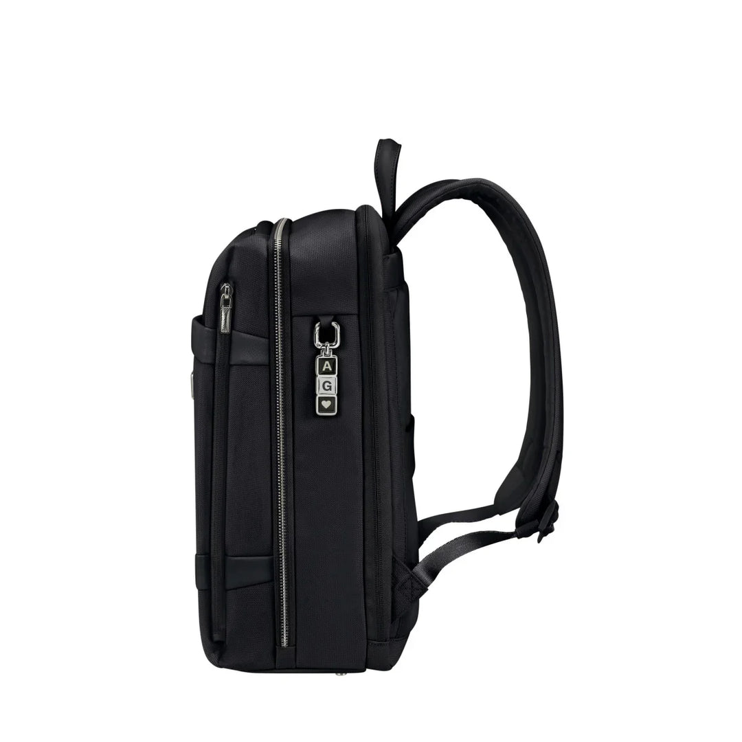 Zijkant van de Samsonite Image laptop rugzak 14 black #kleur_black