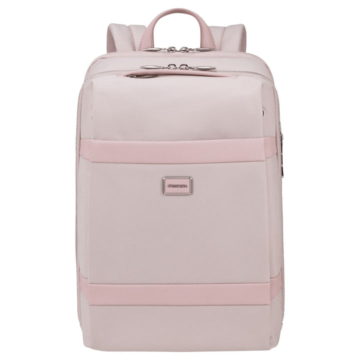 Voorkant van de Samsonite Image laptop rugzak 14,1 roze #kleur_roze