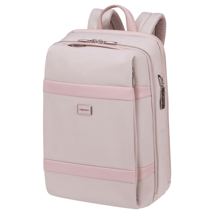 Voorzijde van de Samsonite Image laptop rugzak 14,1 roze #kleur_roze