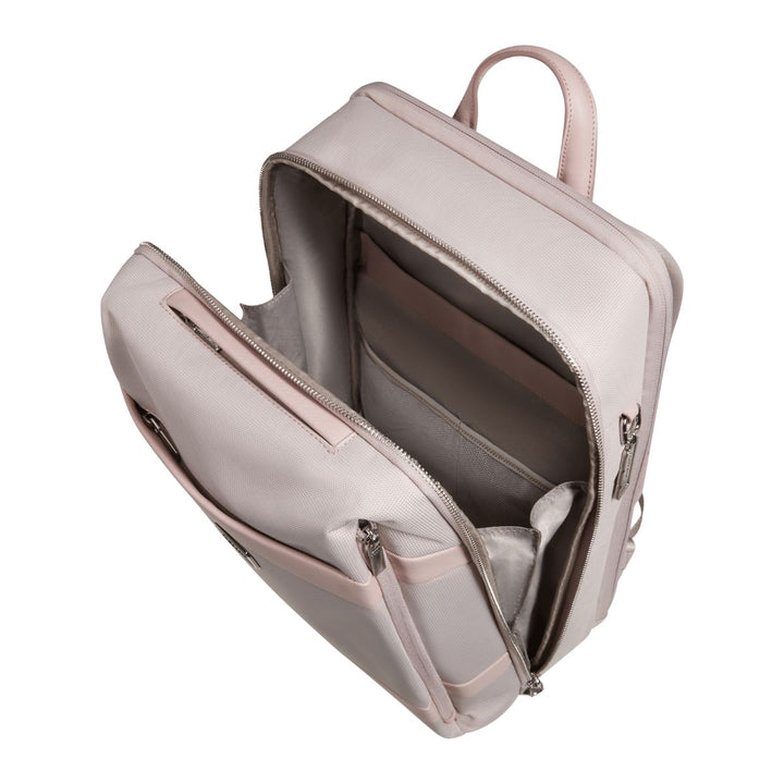 Binnenkant van de Samsonite Image laptop rugzak 14,1 roze #kleur_roze