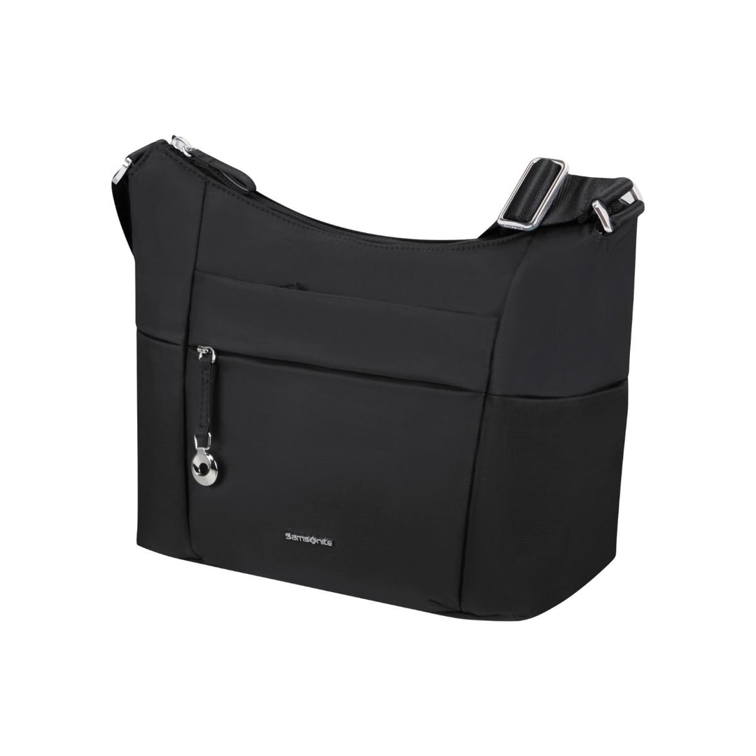 Voorzijde van de Samsonite Move 5 black crossover #kleur_black