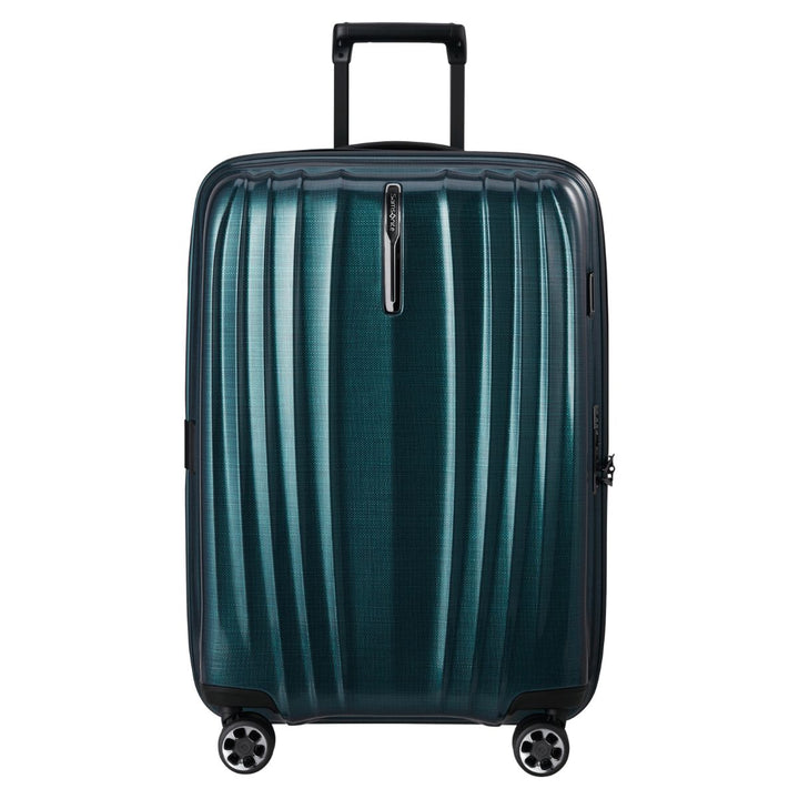Voorkant van de Samsonite NEXIS handbagage koffer petrol #kleur_petrol