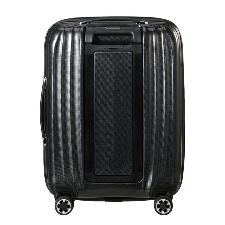 Achterkant van de Samsonite NEXIS handbagage koffer in het black #kleur_black