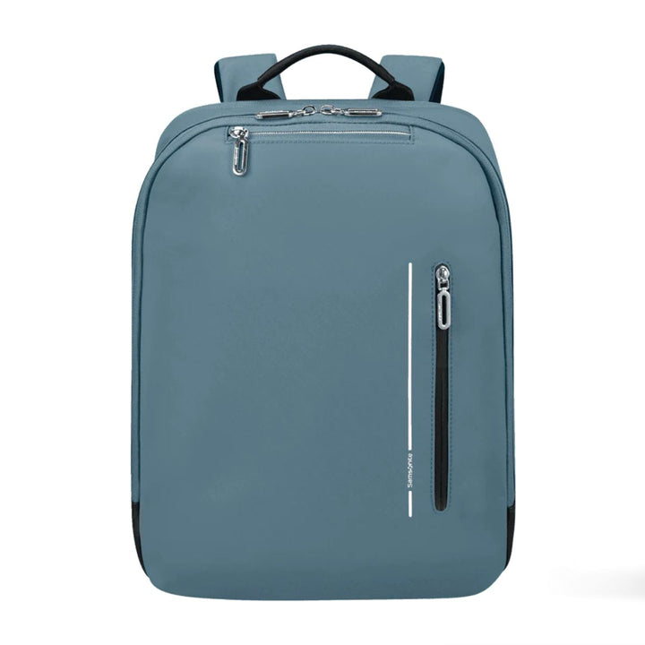 Voorkant Samsonite ongoing 14,1 inch laptop rugzak blauw #kleur_blauw