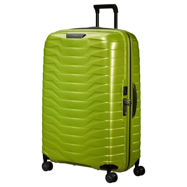 Voorzijde Samsonite proxis 81 Koffer lime #kleur_lime