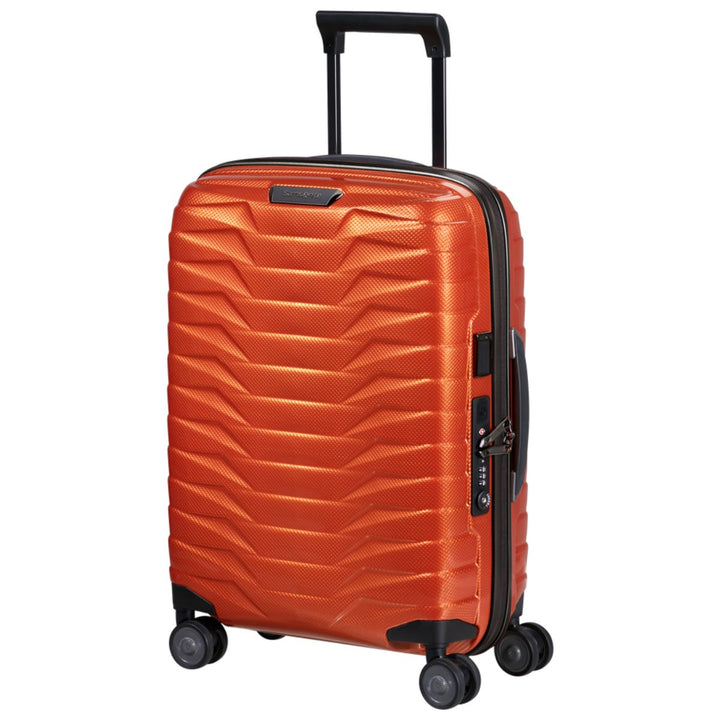 Voorzijde van de Samsonite Proxis handbagage 40 expandable flame #kleur_flame