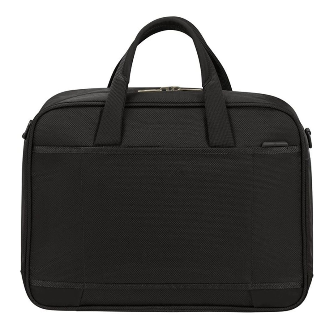 Achterkant van de Samsonite Respark laptoptas Black #kleur_black