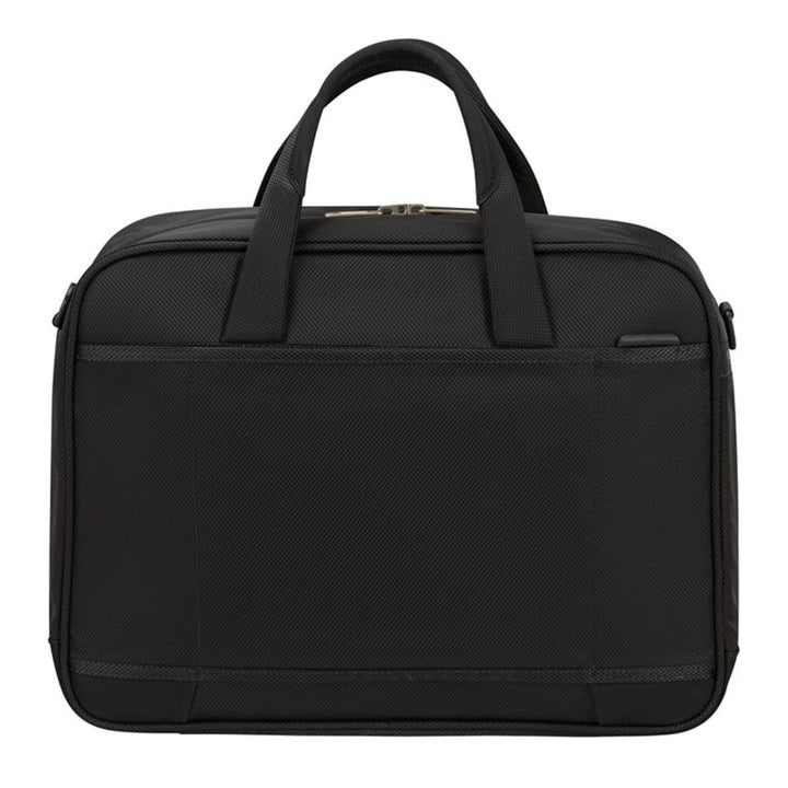 Achterkant van de Samsonite Respark laptoptas Black #kleur_black