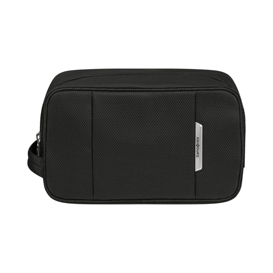 Voorkant van de Samsonite Resaprk toilet kit pouch zwart #kleur_zwart