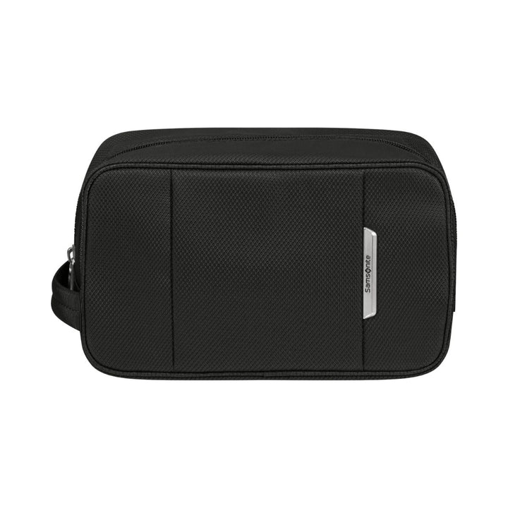 Voorkant van de Samsonite Resaprk toilet kit pouch zwart #kleur_zwart