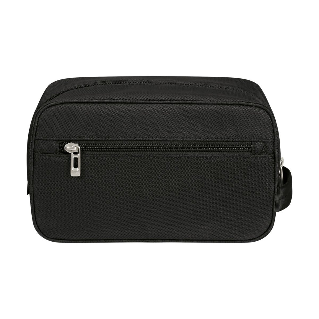 Achterkant van de Samsonite Resaprk toilet kit pouch zwart #kleur_zwart
