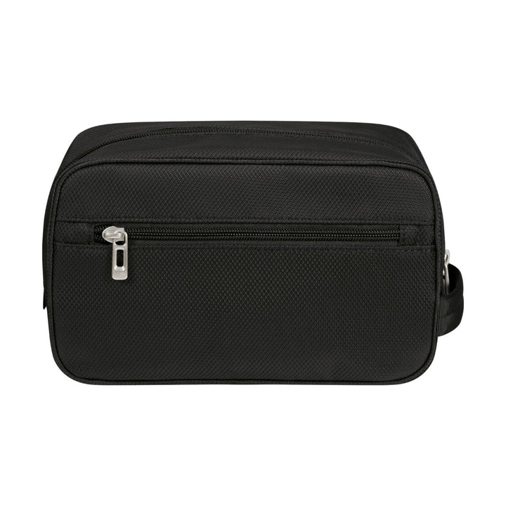 Achterkant van de Samsonite Resaprk toilet kit pouch zwart #kleur_zwart