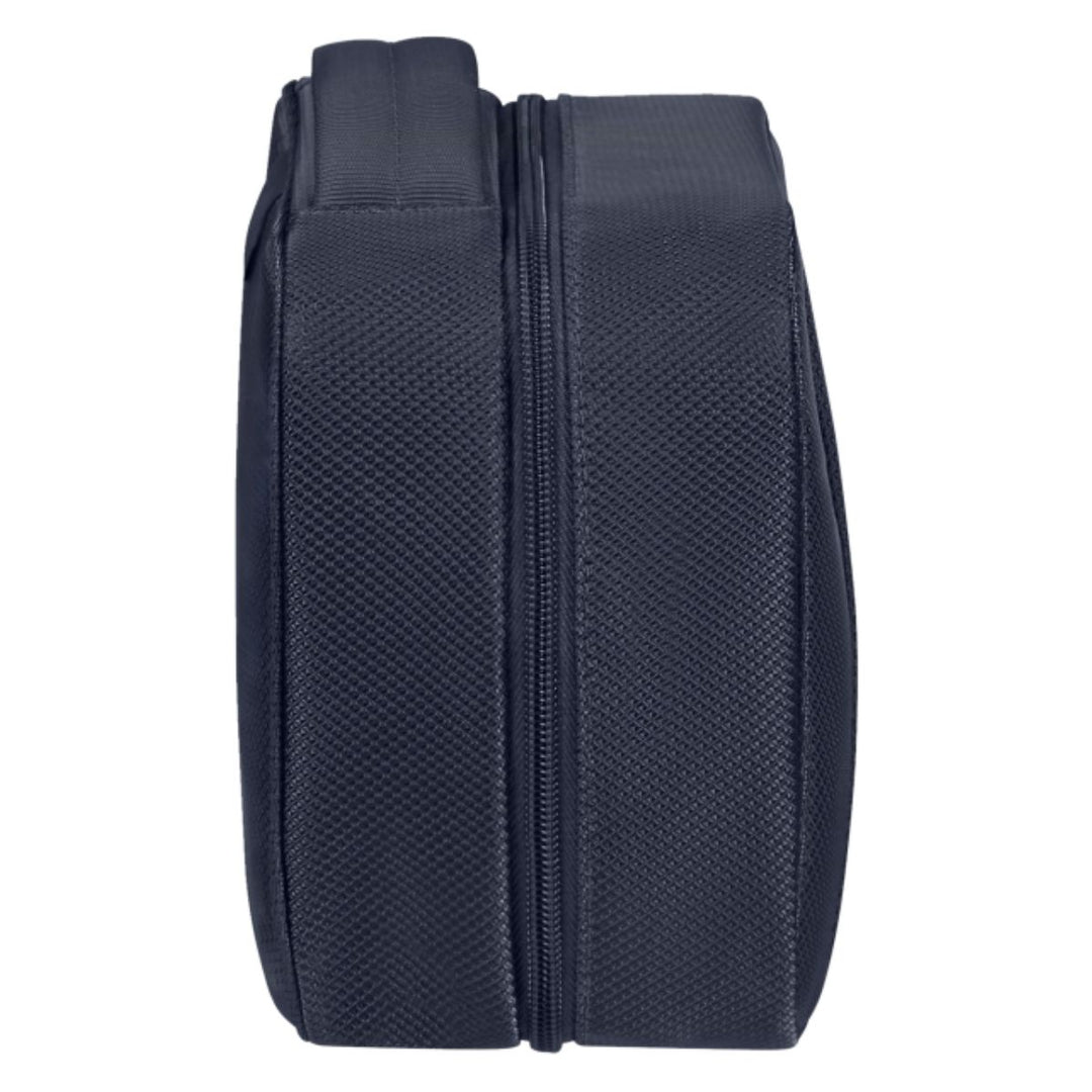 Zijkant van de Samsonite Respark toilet kit navy #kleur_navy