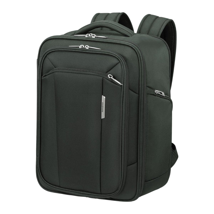 Voorzijde van de Samsonite Respark Underseater S Forest Green #kleur_forest-green