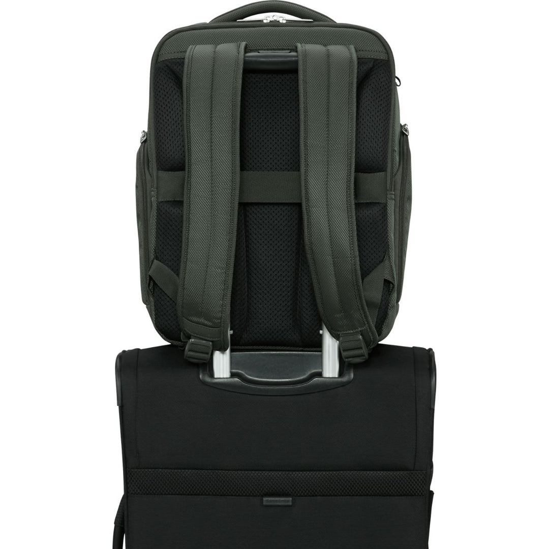 Achterkant van de Samsonite Respark Underseater S Forest Green #kleur_forest-green
