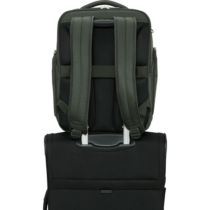 Achterkant van de Samsonite Respark Underseater S Forest Green #kleur_forest-green