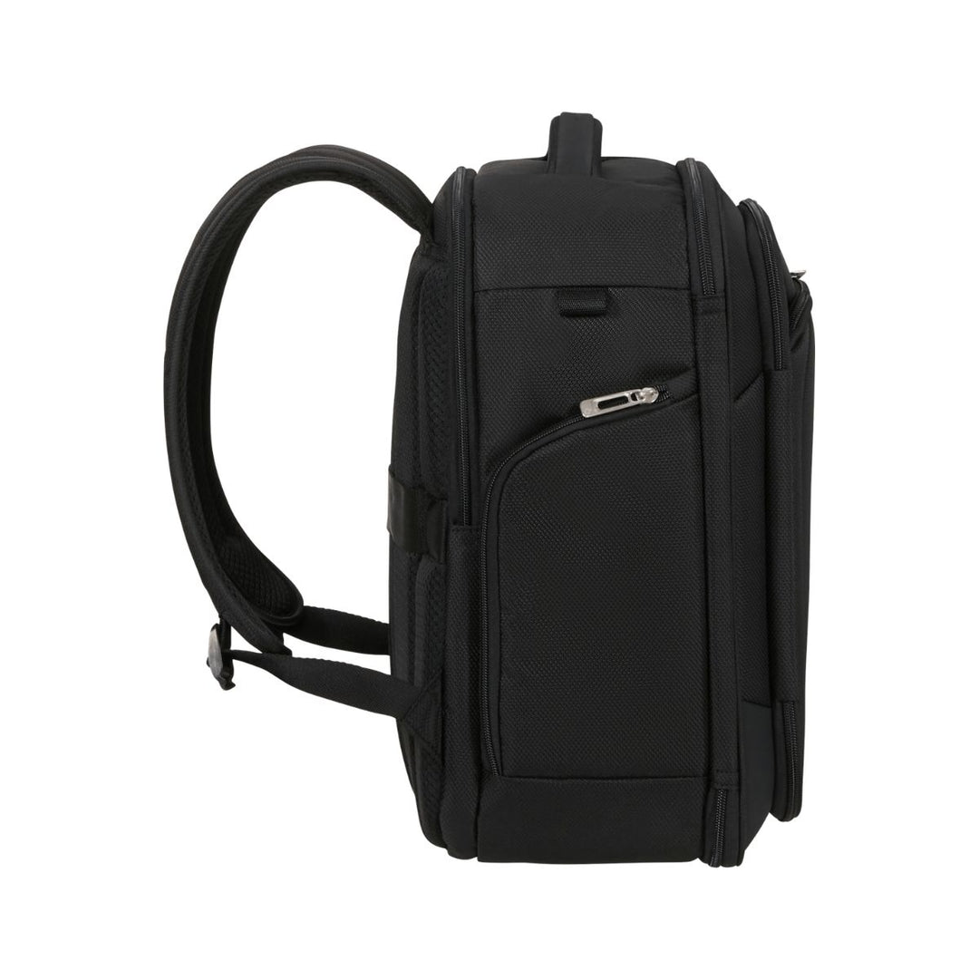 Zijkant van de Samsonite Respark Underseater S zwart #kleur_zwart