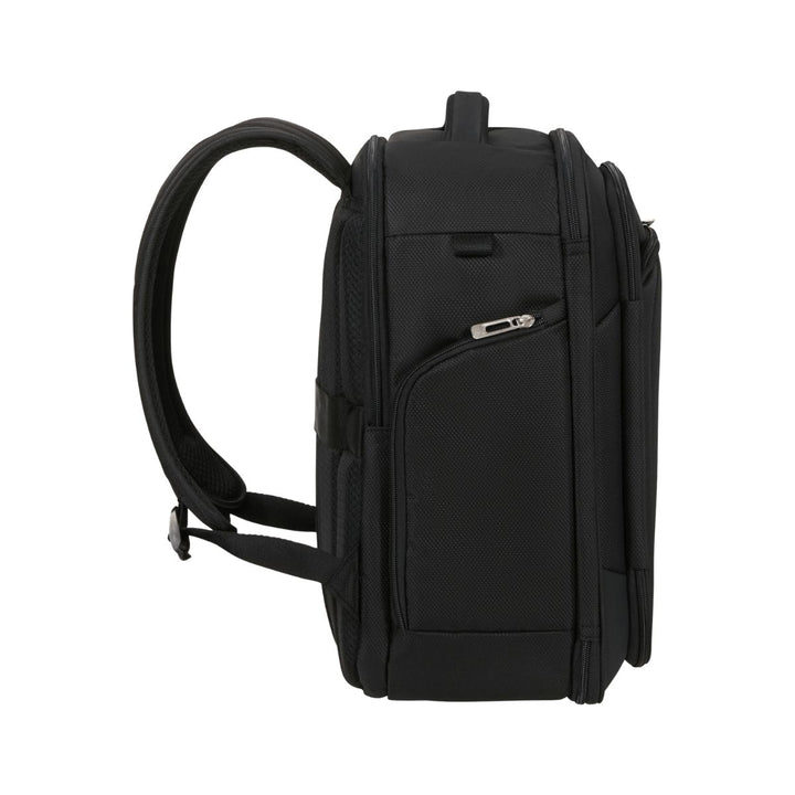 Zijkant van de Samsonite Respark Underseater S zwart #kleur_zwart
