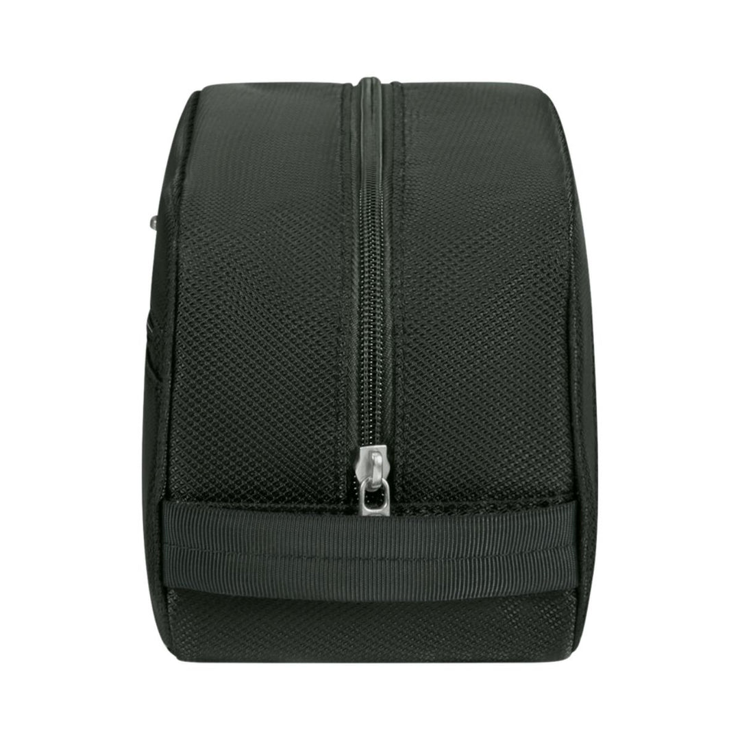Zijkant van de Samsonite Respark toilet kit pouch donkergroen #kleur_donkergroen