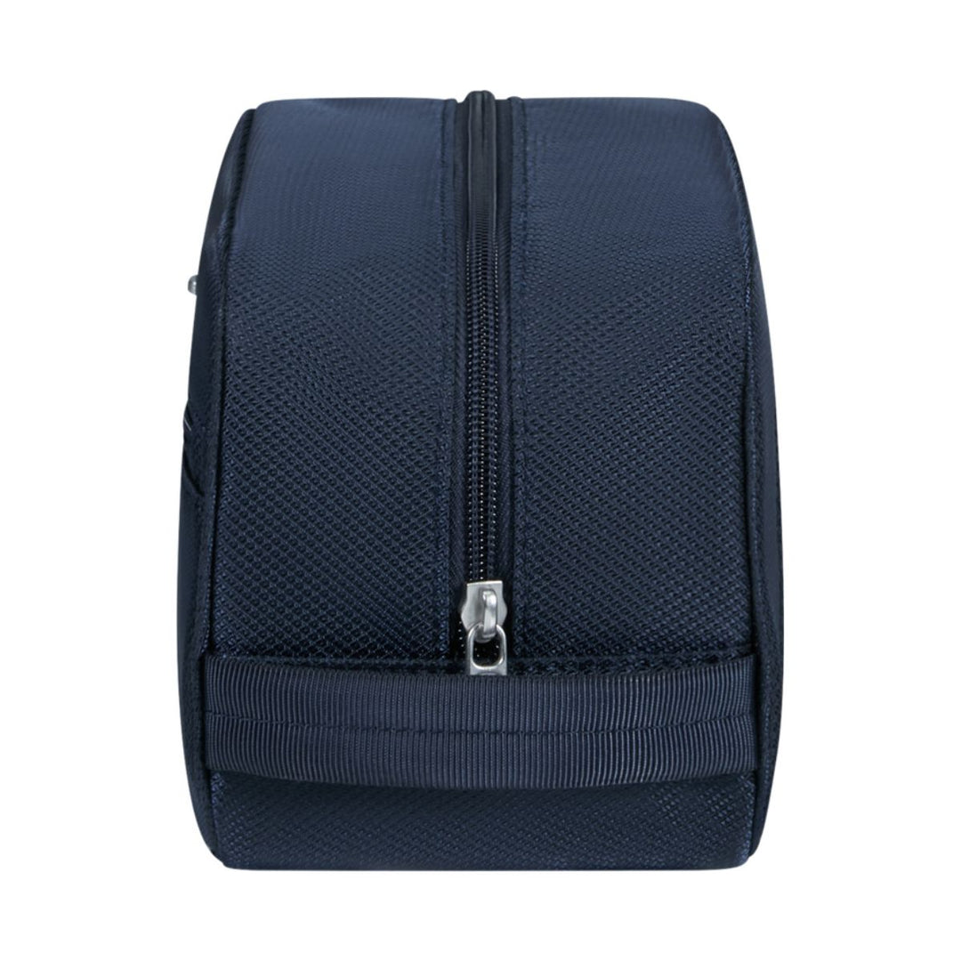 Zijkant van de Samsonite Respark toilet kit pouch navy #kleur_navy
