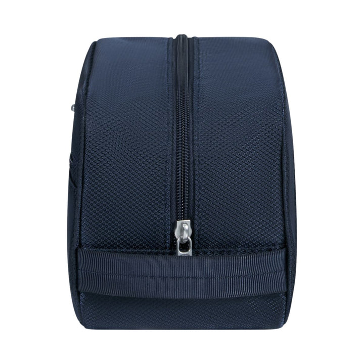 Zijkant van de Samsonite Respark toilet kit pouch navy #kleur_navy