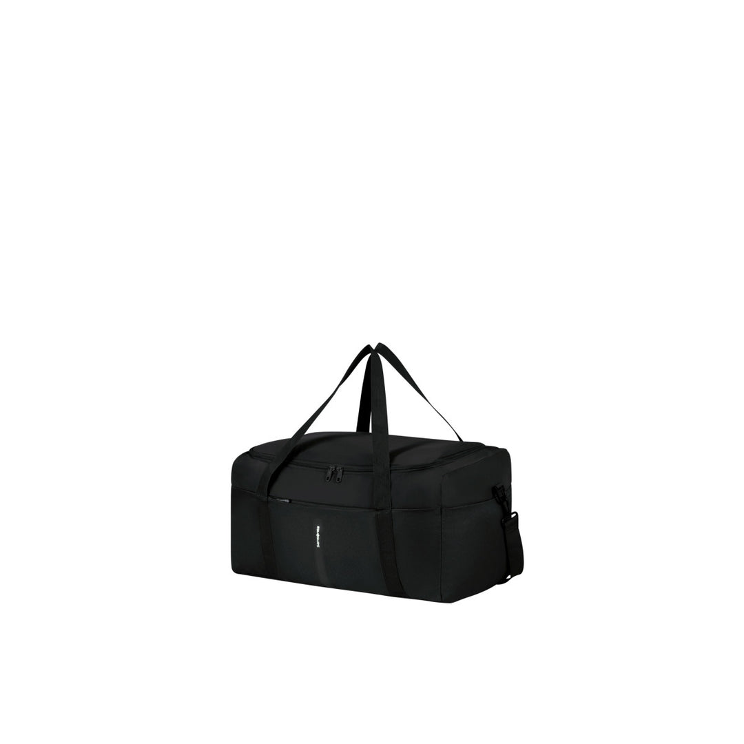 Voorzijde van de Samsonite TA Revolution duffle M black #kleur_black 