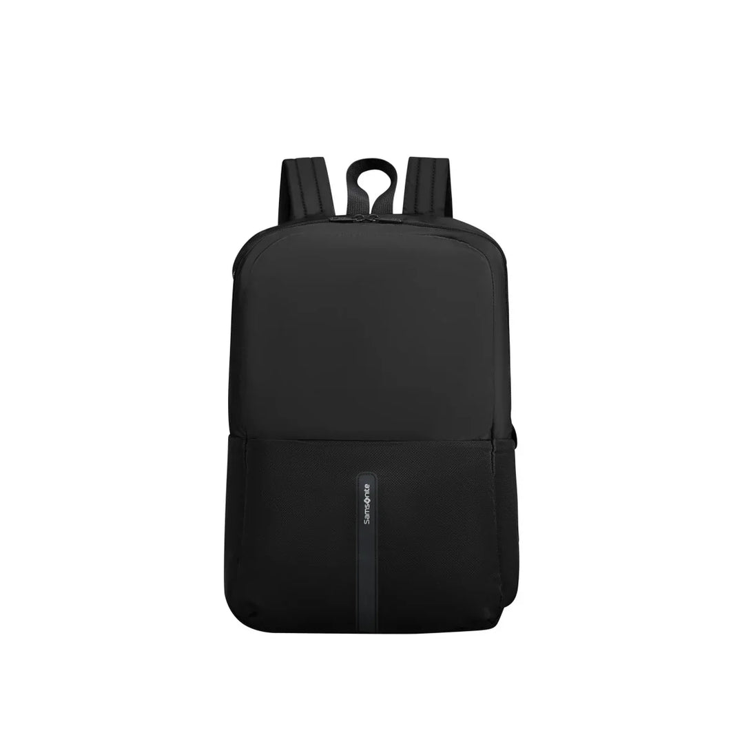 Voorkant van de Samsontie TA revolution opvouwbare rugzak black #kleur_black