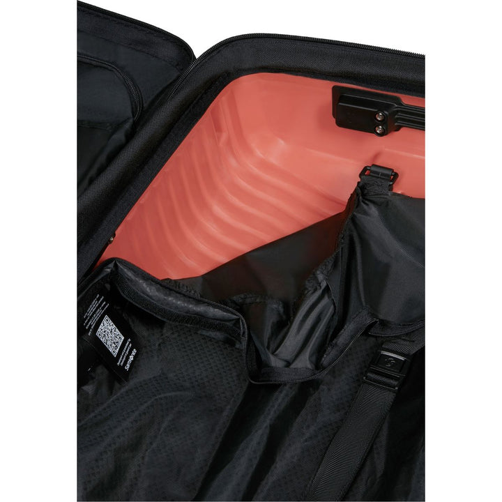 Binnenkant van de Samsonite Upscape 68 EXP koffer clay #kleur_clay