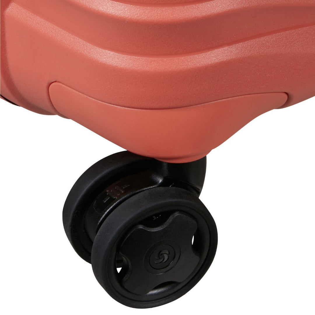 wielen van de Samsonite Upscape 68 EXP koffer clay #kleur_clay