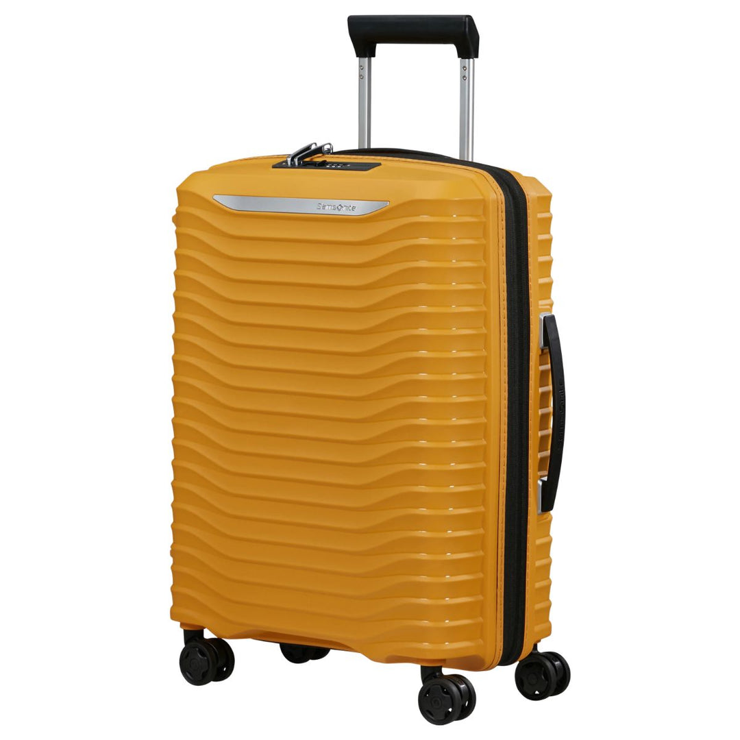 Voorzijde van de Samsonite Upscape Handbagage geel #kleur_geel