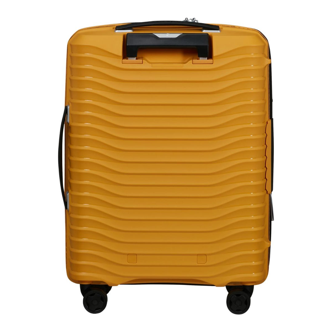 Achterkant van de Samsonite Upscape Handbagage geel #kleur_geel