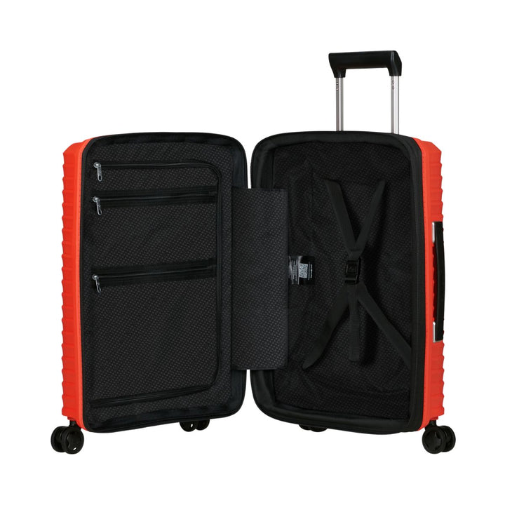 Binnenkant van de Samsonite Upscape Handbagage lava #kleur_lava
