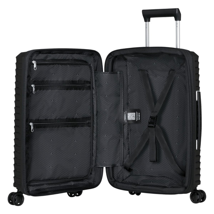 Binnenkant van de Samsonite Upscape handbagage 35 black #kleur_black