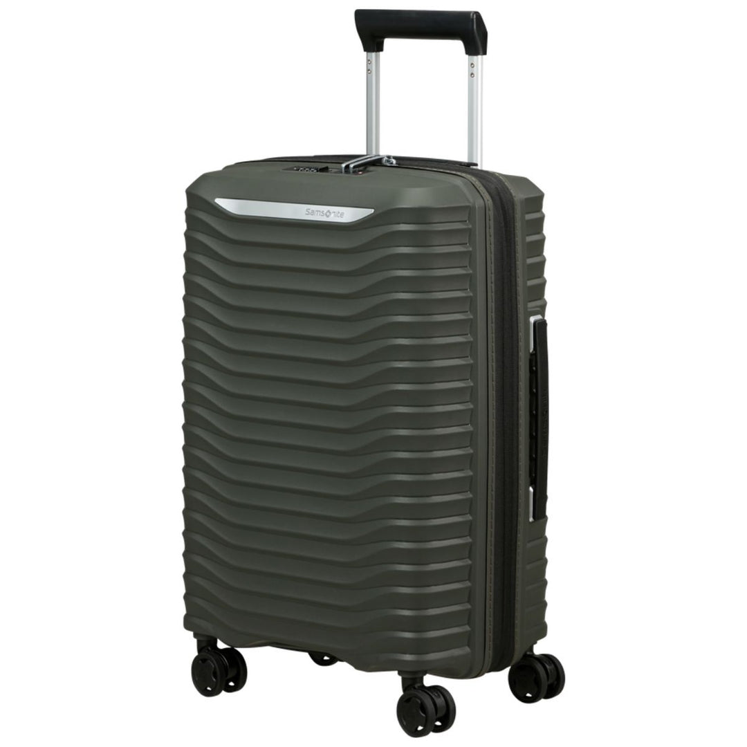 Voorzijde van de Samsonite Upscape handbagage 35 donkergroen #kleur_donkergroen