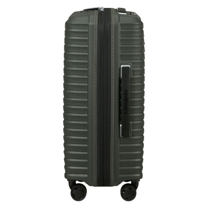 Zijkant van de Samsonite Upscape handbagage 35 donkergroen #kleur_donkergroen